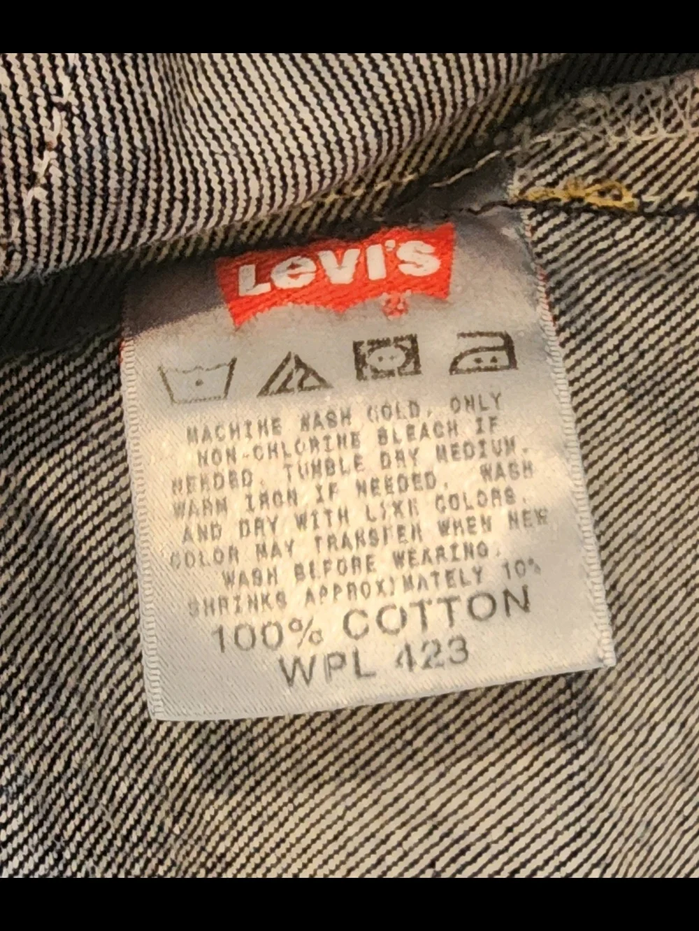 Levi's Men’s 501 Original Fit Jeans in Dark Blue